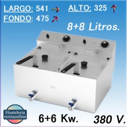 HR FAINCA Freidora Eléctrica FD8L8LTRIFC